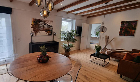Furnished apartment, city center location, renovated - large balcony.