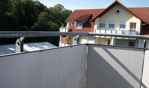 Müllheim, 1-bedroom attic apartment with character and a balcony.