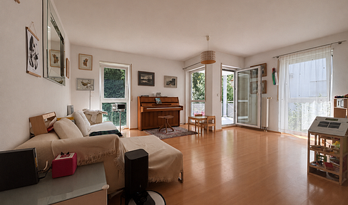Helle 4-Zimmer-Wohnung in ruhiger Lage am Waldrand in Nußloch