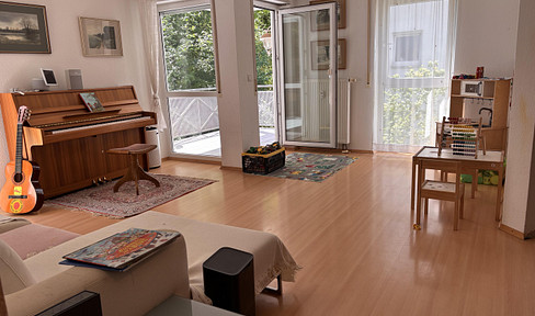 Bright 4-room apartment in a quiet location on the edge of the forest in Nußloch.