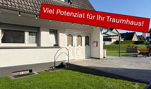 Make your dream of owning a home a reality – semi-detached house with a new terrace in Beckum.