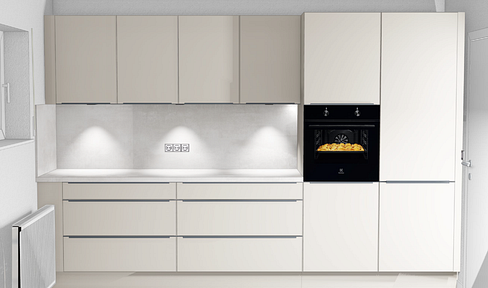 Helle Terrassenwohnung mit Einbauküche - Erstvermietung nach Sanierung