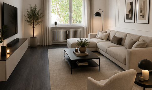 Elegant 4-room apartment in a prime location in Bad Vilbel.