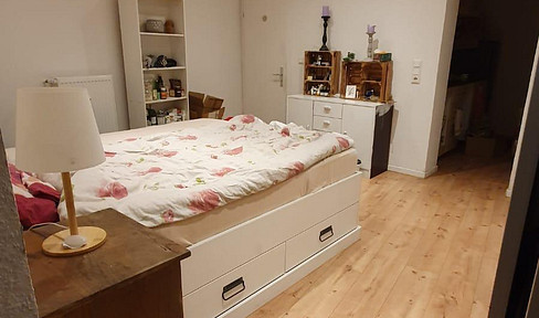 Bright 2-room ground-floor apartment with a modern bathroom in Bingen-Büdesheim.