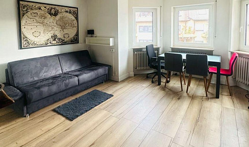 Vollständig möbliertes 1-Zimmer-Apartment im Zentrum von Erlangen