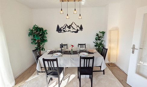Bright and spacious 2-room apartment in Bad Wörishofen.