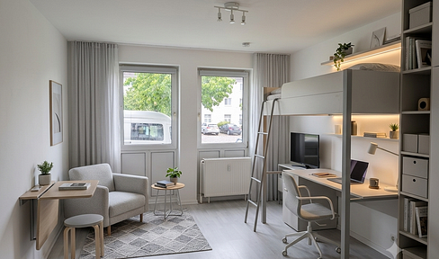 Modernes Single-Apartment in Top-Lage: St. Lorenz Süd