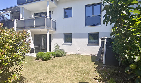 Exklusive 3-Zimmer-Wohnung auf 2 Etagen mit Garten und Balkon in Neubiberg