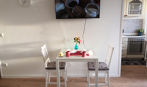 Beautiful, furnished city apartment with a sunny balcony.