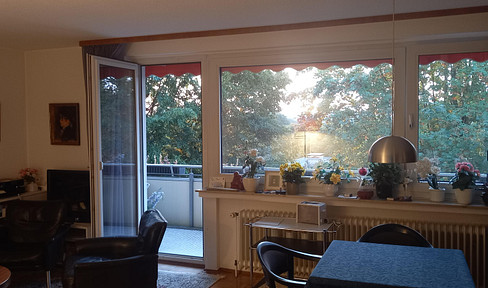 Sunny maisonette apartment.