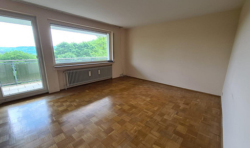 Sunny apartment with a wide view.