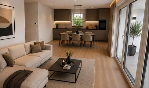 New apartment building in the heart of Weitmar-Mark.