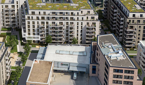 Exklusive 3-Zimmer-Neubauwohnung mit Balkon, EBK & Tiefgarage in Hamburg-Rothenburgsort