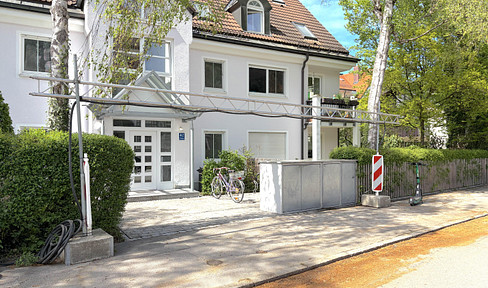 Exclusive garden apartment in a prime location in Munich-Pasing - no agency fees.