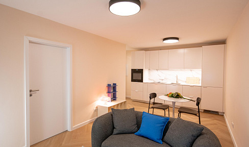 Fully furnished 2-room apartment | Available for the first time in Nerotal.