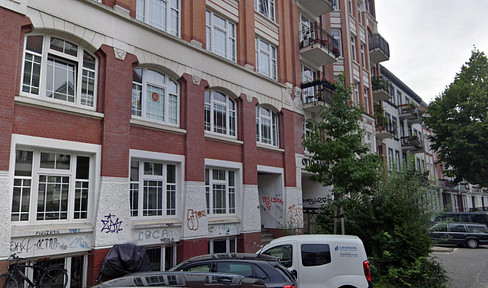 2-room apartment in Hamburg-Eimsbüttel.