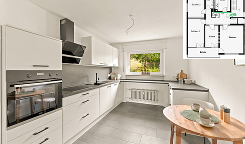 Apartment with a dream view: Bright 4-room apartment + single garage *NO COMMISSION*.
