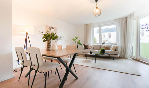 Großzügig wohnen in Bahnhofsnähe – helle 3-Zimmer-Wohnung mit Einbauküche