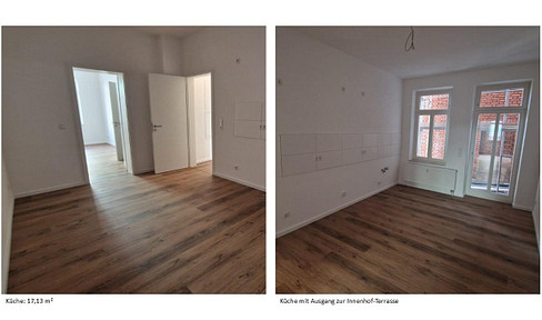 Schicke 2-Zimmer Erdgeschoss Wohnung in saniertem Neorenaissance-Stadthaus