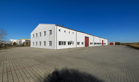 Gewerbefläche mit 1.661 m² in Krostitz nahe Flughafen Leipzig/Halle – Landkreis Nordsachsen
