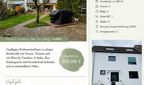 RMH is looking for a happy family who wants something of their own in the Taunus region, specifically in Oberursel or Weißkirchen.