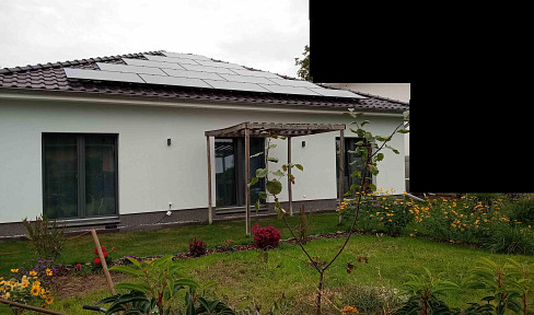 Neubau Bungalow ca. 120 m2 WF auf 500 qm Grd. südlichen Stadtdrand (15827) mit S-Bahn & RE-Anschluss