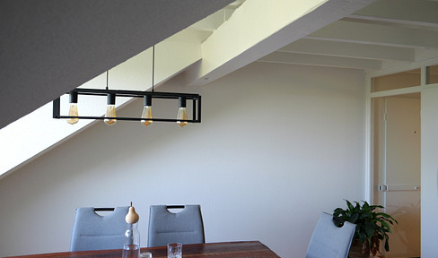 Living with a special charm: bright 2-room apartment with exposed wooden beams in Ensen-Westhoven.
