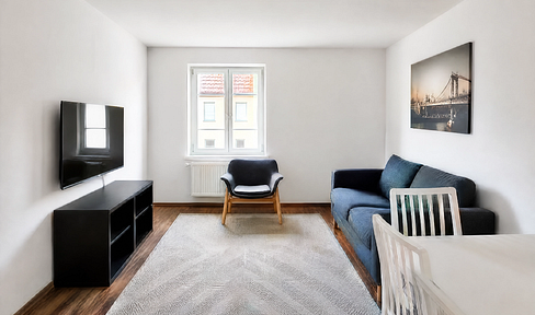 Cozy, furnished 2-room apartment in Nuremberg-Steinbühl.