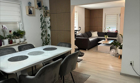 3.5-room apartment on 2 floors.