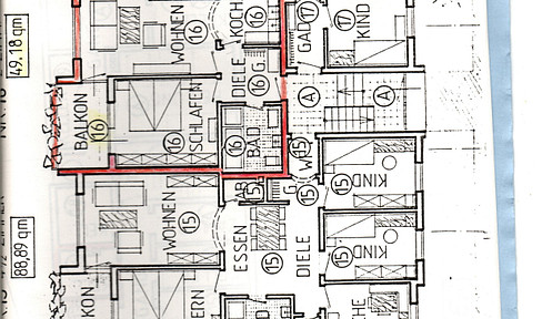 2-Zimmer-Wohnung (49,18 m²) in Neumarkt - Regensburgerstr. 98a inkl. EK & TG-Stellplatz