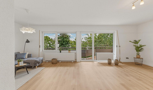 Beautiful 3-room apartment with a garage and balcony.