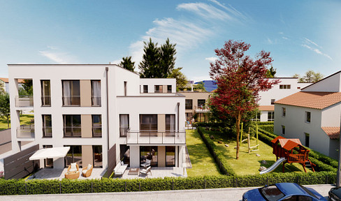 Neuwertig: direkt gegenüber Campus Sonnendurchflutete, geräumige 3-Zimmer-Whg EBK, Garten