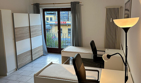 Voll möblierte 1 Zimmer Wohnung in zentraler Lage von Erlangen