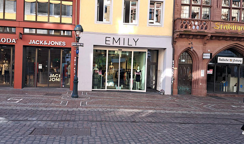 Einzelhandel Ladenlokal in 1 A -Lage  79098 Freiburg Kaiser-Joseph-Straße