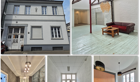 Multi-family house, tri-family house with loft-style features and a rooftop terrace in Krefeld.