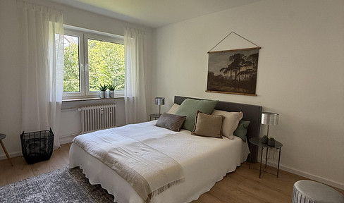 Provisionsfrei / Kernsanierte 3-Zimmer Wohnung in Wiesbaden-Schierstein mit Balkon & Stellplatz