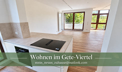 Stilvoll kernsaniert – helle Maisonettewhg m. neuer EBK, Balkon & Terrasse im begehrten Geteviertel