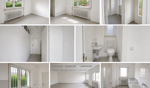 Versatile office or practice space with approximately 120 square meters | Flexible layout | Karben.