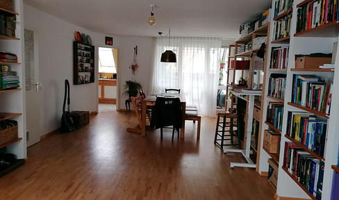 3-Zi-Maisonette, 106 m² 🏔️ Schwarzwaldblick, neue Küche, frisch renoviert, 2 TG