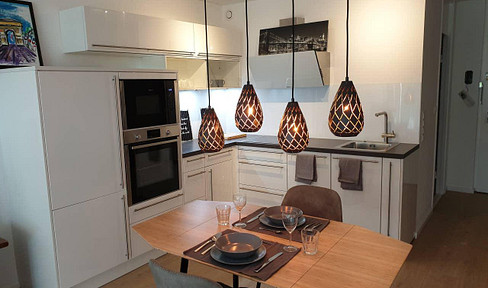 42qm Designer Apartment | hochwertig möbliert | Mieten auf Zeit