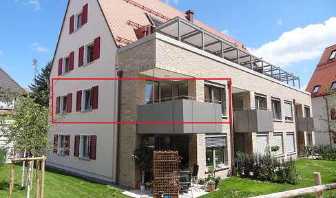 Neubau Erstbezug: Hochwertige 4-Zi.-Wohnung in Top-Lage im Klosterhof in Ulm-Söflingen