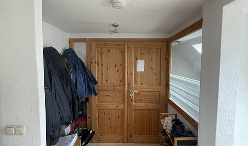 Cozy 2-room apartment in the attic.