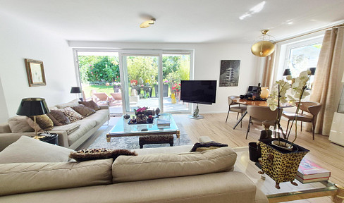Exclusive, quiet ground-floor apartment close to the beach, located in a green area!
