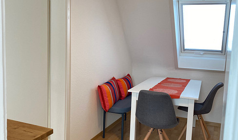 Möbliertes, sonniges 1,5 Zimmer Apartment ideal für Pendler oder Berufsstarter