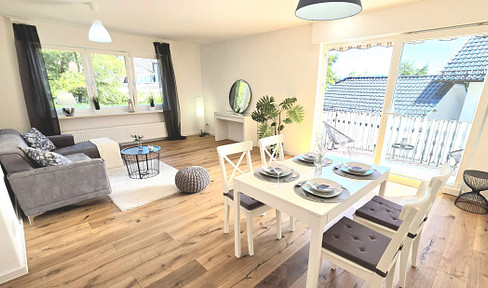 Einziehen und wohlfühlen, bezugsfertige Maisonette mit Balkon und Garten ✅provisionsfrei✅