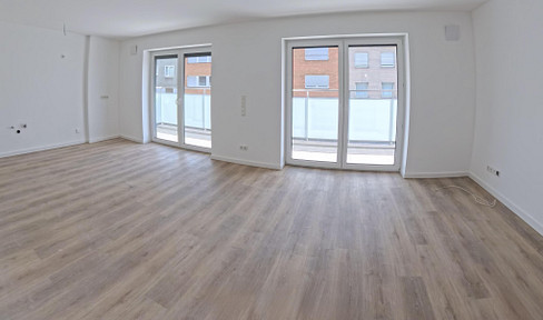 Moderne 3 Zimmer WHG mit Balkon in zentraler Lage