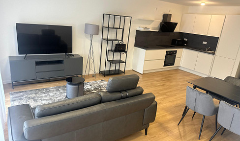 Moderne vollmöblierte 2-Zimmer-Wohnung mit Balkon in der Schwetzingerstadt