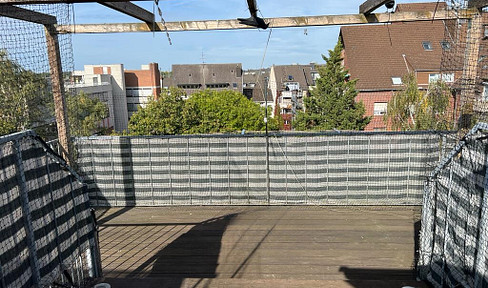 Tolle Maisonette-Wohnung mit Dachterrasse in Neuss-Zentrum