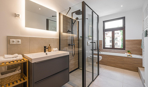 *Seltene Gelegenheit: 4-Zimmer Altbau im Leipziger Waldstraßenviertel | Provisionsfrei | Erstbezug*