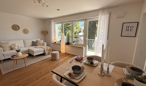 Kernsanierte 3-Zimmer-Wohnung mit Süd-Balkon & Garage – modern, bezugsfertig, provisionsfrei
